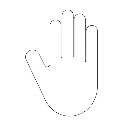 Premium Vector Simple Hand Logo Vector Template
