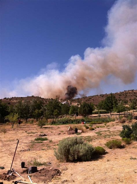 Diamond Valley Fire Now At Acres Human Caused Cedar City News