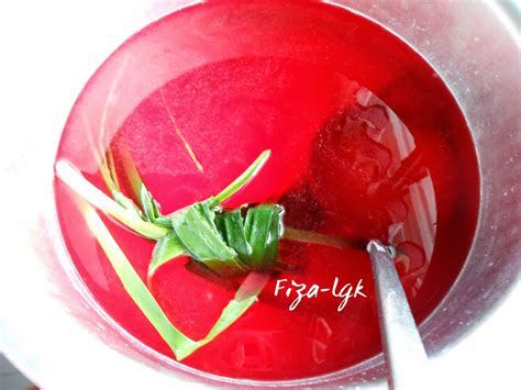 Agar Agar Merah Walaupun Klasik Masih Di Gemari Fizas Cooking