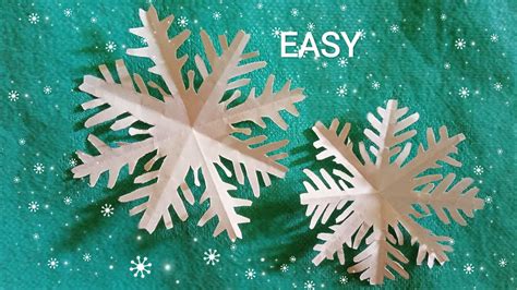 Diy Paper Snowflake Tutorialeasy And Pretty Snowflake How To Make A