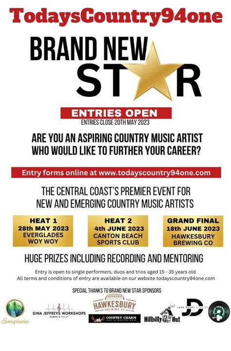 Who Will Be The 2019 Brand New Star Todays Country 94one