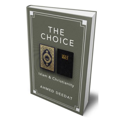 The Choice Islam And Christianity By Ahmed Deedat Iman Shoppe Bookstore
