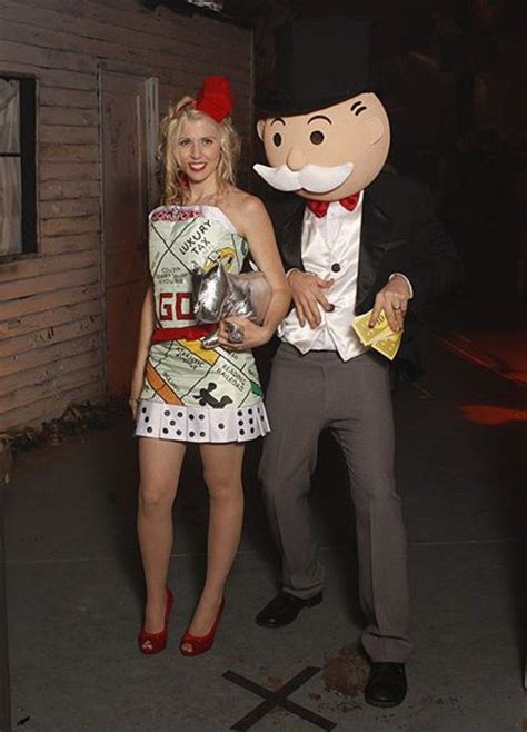 Disfraz De Monopoly Cool Halloween Costumes Couple Halloween