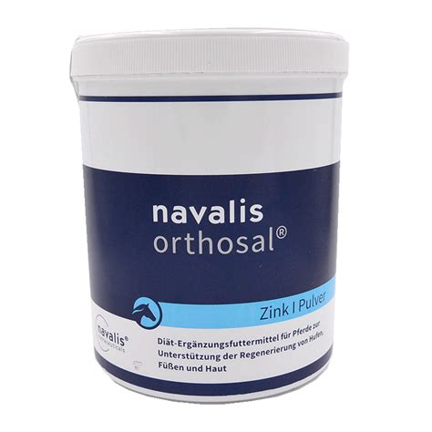 Orthosal® jod horse pulver, 1000 g. Navalis Orthosal Zink online zum fairen Preis kaufen