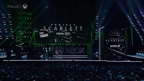 E3 2019 Tráiler De Presentación De Xbox Project Scarlett