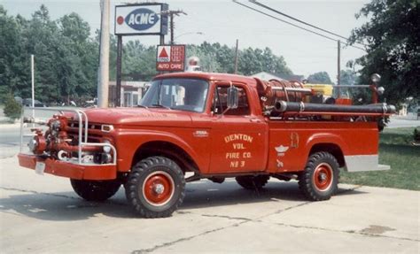 1966 Ford Brush Truck Fire Trucks Brush Truck Emergency Vehicles