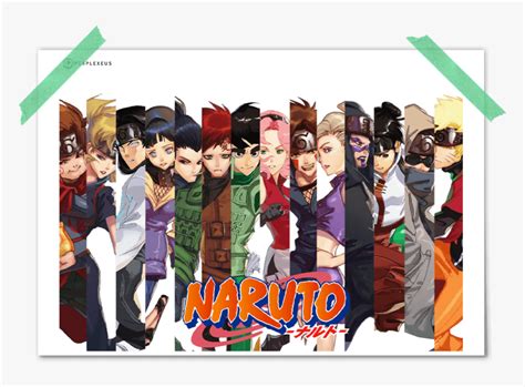 Naruto Group Poster Naruto Hd Png Download Kindpng