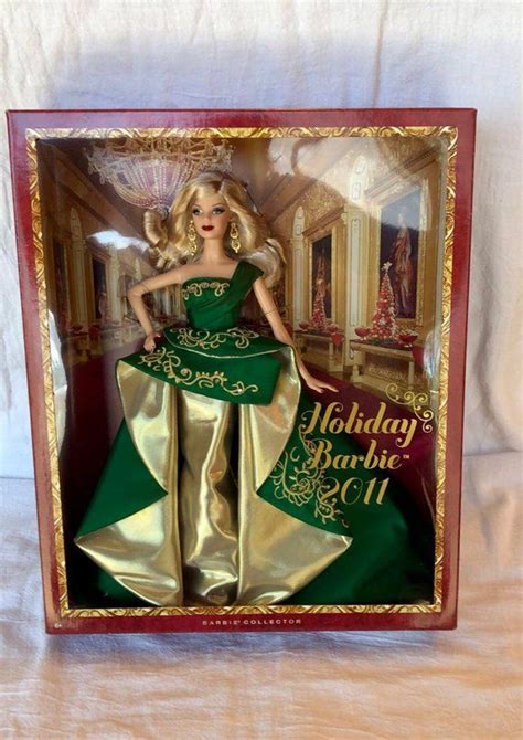 Mattel 2011 Holiday Barbie Doll00s Happy Holidays Collectible Etsy Holiday Barbie Christmas