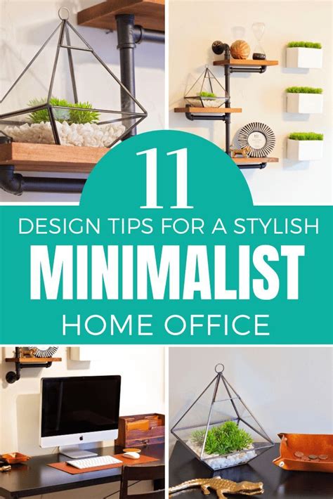 11 Design Tips For A Stylish Minimalist Home Office Minimalist Home