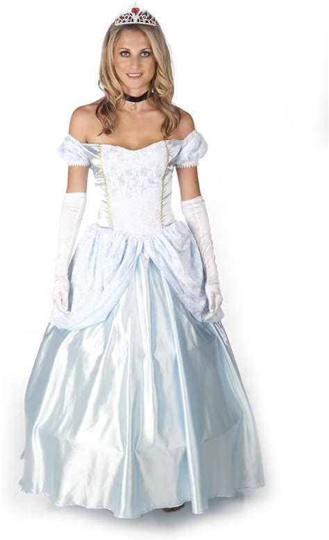 Deluxe Sexy Cinderella Princess Womans Fancy Dress Ballgown Adult Costume 8 10 Red Uk