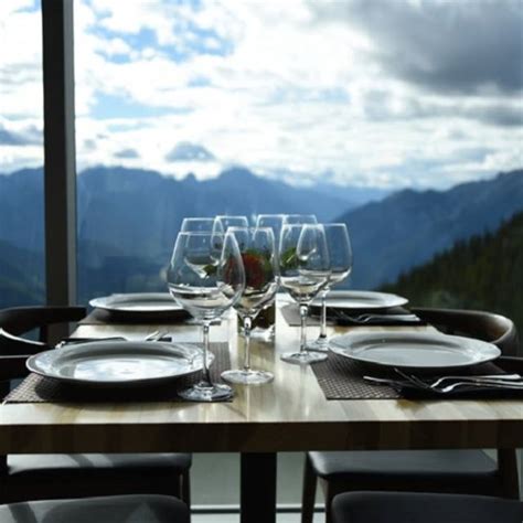 Sky Bistro Mountain Top Dining Banff Gondola Banff Ab Opentable