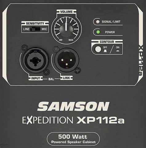 Samson Expedition XP112a 500 Watt Zanginstallatie Speaker