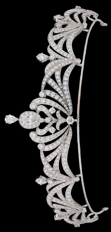 Garrard Diamond Tiara Royal Jewelry Tiaras Jewellery Diamond Tiara