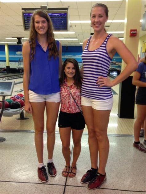 Ucfs Two Tallest Volleyball Players 6 4 And 6 5 And Shortest