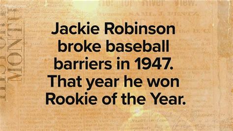 Celebrating Black History Jackie Robinson Youtube