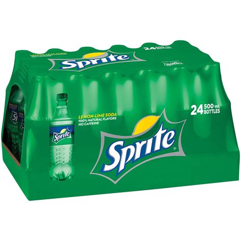 Sprite Caffeine Free Low Sodium Lemon Lime Soda Pop 169 Fl Oz 24