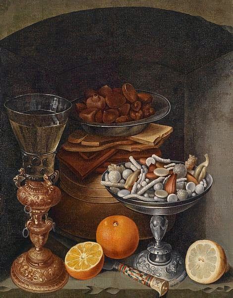 Georg Flegel Still Life With Candy 17th C Food Painting Painting