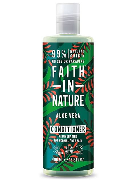 Use a spoon to mix the gel and water together. Aloe Vera Hair Conditioner 400ml (Faith in Nature ...