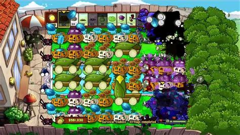 Plants Vs Zombies Endless Survival Mode Xbox 360 720p