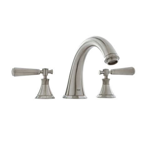 Our range of bathroom taps, showers, shower heads and kitchen mixer taps. GROHE Kensington 2-Handle Deck-Mount Roman Tub Filler in ...