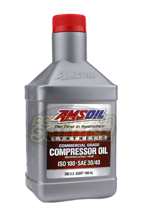 1 Quart Qt. Amsoil Synthetic Air Compressor Oil ISO-100 ...