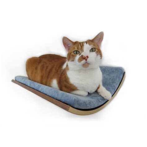 Shop wayfair for all the best wall mounted cat perches. Curve 5" Curve Wall Mounted Cat Perch | Wayfair
