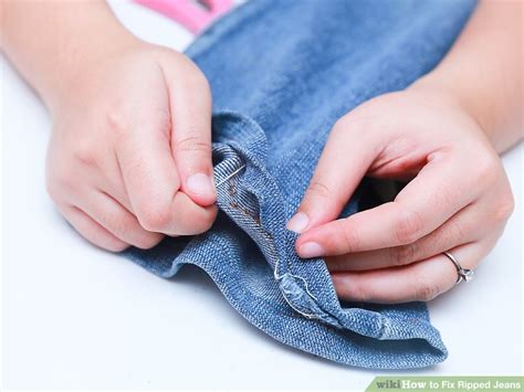 Check out my previous video how to. 3 Ways to Fix Ripped Jeans - wikiHow