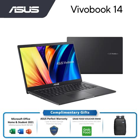 Asus Vivobook 14 A1400ea Intel® Core™ I3 1115g44gb512gb Ssd14 Fhdintel® Uhd Graphics