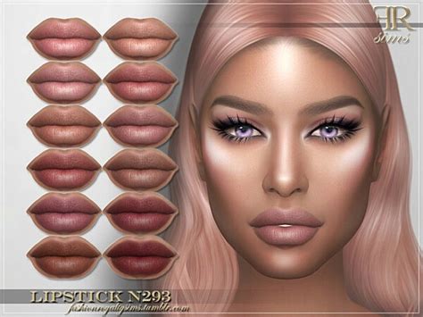 Lipstick N293 By Fashionroyaltysims From Tsr Sims 4 Downloads