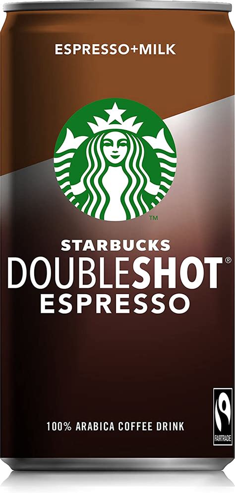 Starbucks Espresso Milk Doubleshot Espresso Can 12 X 200 Mlpremium
