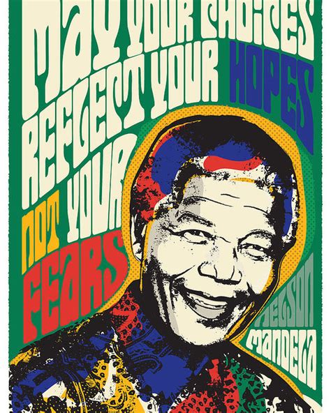 Nelson Mandela Poster By Bonb Creative All Poster Pop Art Fine Art