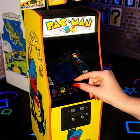 Quarter Arcades Official Pac Man 14 Sized Mini Arcade Cabinet By