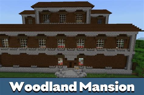 Woodland Mansion Map For Minecraft Pe Maps For Minecraft Pe