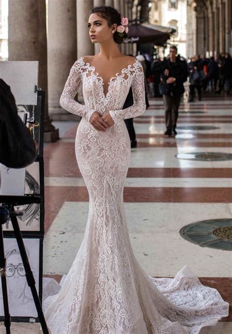 32 Gorgeous White Lace Wedding Attire For Women Wedding Dress Long