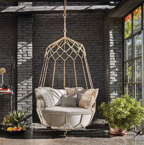 Swing chairs stunning indoor swing chairs for bedroom the, source: 30 Comfy And Stylish Outdoor Hanging Chairs - Gardenoholic