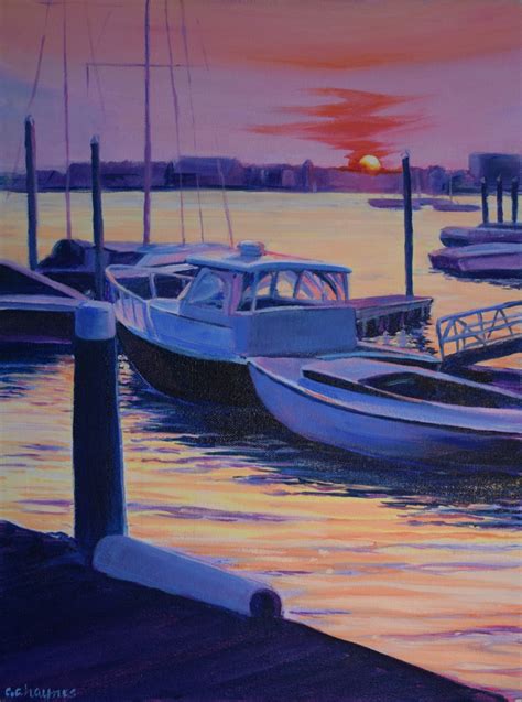 Harbor Sunset Newport