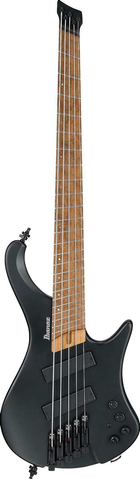 Ibanez Ehb1005ms Bkf Ehb Series E Bass 5 String Multiscale Black Flat