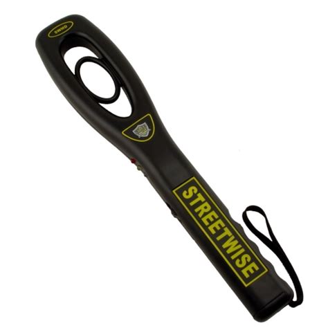 Streetwise Hand Held Metal Detector Wand Midwest Public Safety