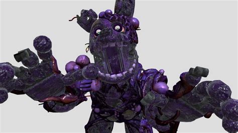 Toxic Springtrap Animations A 3d Model Collection By Orangesauceu