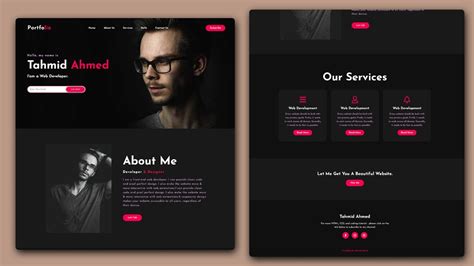 Build A Complete Personal Portfolio Website Using Only Html And Css