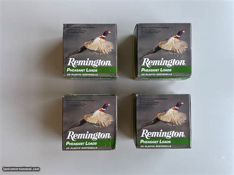 Remington Pheasant Loads Gauge Oz Shot Rounds