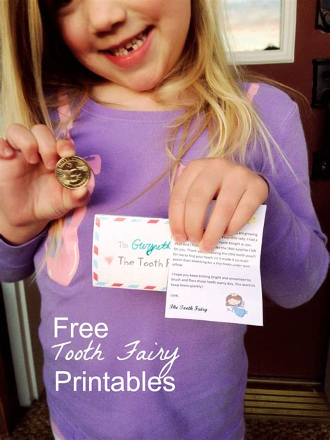 The Tooth Fairy And Free Printables Living With Lady