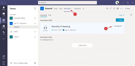 Structure Your Microsoft Teams Meetings With Decisions — Lazyadmin