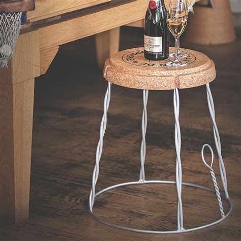 People talk about chocolate raspberry mousse cake, chocolate bread pudding and chocolate pecan pie. Side Table In Champagne Cork Wire Cage Design - Xl Cork ...