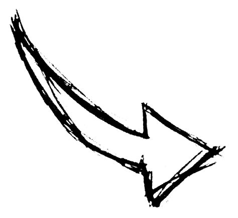 Hand Drawn Arrows Png Image Transparent