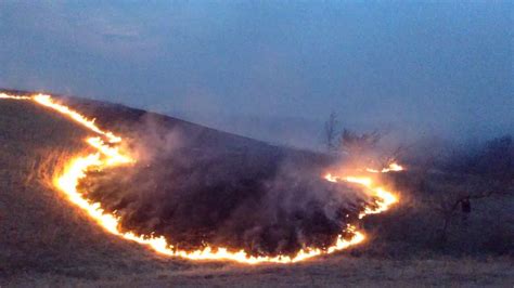 Flames In The Flint Hills Youtube