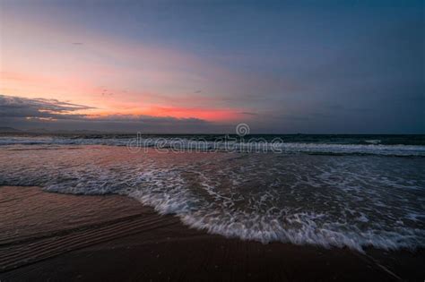 Sunset At Byron Bay Australia Stock Photo Image Of Sunset Tourism
