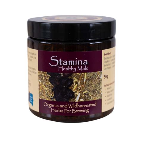 STAMINA HERB TEA For Men SAW PALMETTO Wildcraft Dispensary