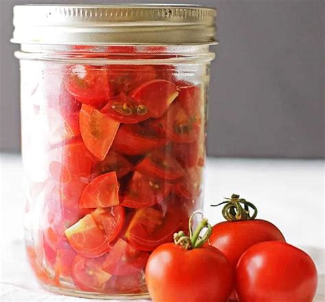 Une D Licieuse Recette De Conserves De Tomates En D S Tr S Conomique