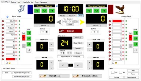 Eguasoft Basketball Scoreboard Pro Download Latest 2024 Filecr